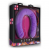 Фиолетовый двусторонний фаллоимитатор 18 inch Silicone Slim Double Dong