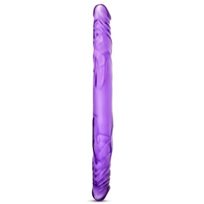 Фиолетовый двусторонний фаллоимитатор 14 Inch Double Dildo