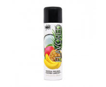 Лубрикант с ароматом тропических фруктов Wet Flavored Tropical Explosion, 89 мл