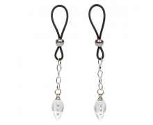 Подвески на соски с капельками Nipple Play Non-Piercing Nipple Jewelry Crystal Teardrop