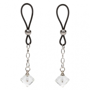 Кристаллики-подвески на соски Nipple Play Non-Piercing Nipple Jewelry Crystal Gem