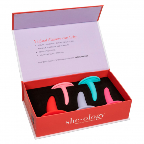 Набор вагинальных расширителей California Exotic Novelties She-ology 5-piece Wearable Vaginal Dilator Set