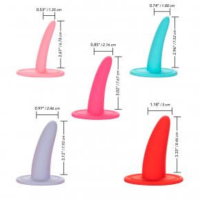 Набор вагинальных расширителей California Exotic Novelties She-ology 5-piece Wearable Vaginal Dilator Set