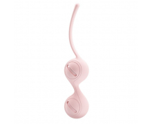 Вагинальные шарики на сцепке Pretty Love Kegel Tighten Up I, нежно-розовые
