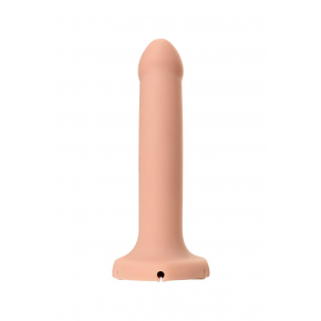 Фаллос с имитацией эякуляции Silicone Cum Dildo, телесный