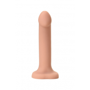 Фаллос с имитацией эякуляции Silicone Cum Dildo, телесный