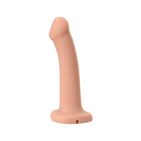 Фаллос с имитацией эякуляции Silicone Cum Dildo, телесный