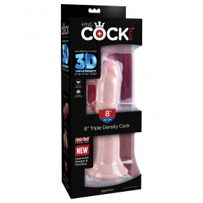 Фаллоимитатор Pipedream King Cock Plus 8" Triple Density Cock