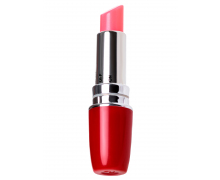 A-Toys Lipstick Vibe — красный мини-вибратор в форме губной помады, 9×2.2 см