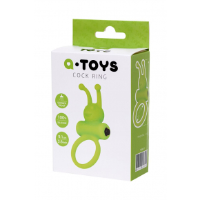 Эчрекционное виброкольцо на пенис A-Toys Cock Ring