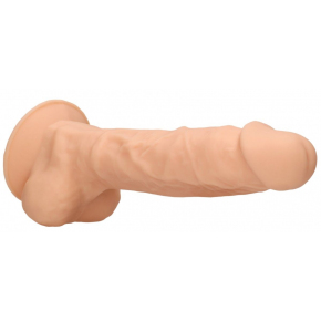 Реалистичный фаллоимитатор RealRock Silicone Dildo With Balls