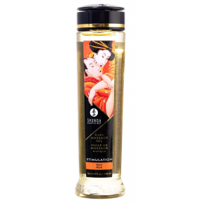 Массажное масло с ароматом персика Shunga Stimulation Peach, 240 мл