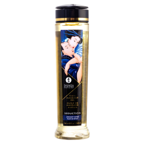 Массажное масло с ароматом ночных цветов Shunga Seduction Midnight Flower, 240 мл