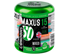 Презервативы Maxus Mixed, 15 шт.