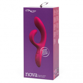Вагинально-клиторальный вибратор We-Vibe Nova 2, фиолетовый