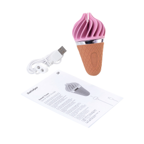 Клиторальный стимулятор Satisfyer Sweet Treat, коричнево-розовый