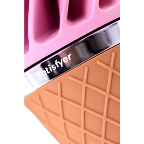 Клиторальный стимулятор Satisfyer Sweet Treat, коричнево-розовый