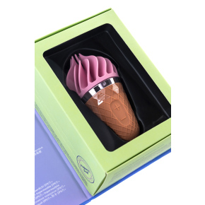 Клиторальный стимулятор Satisfyer Sweet Treat, коричнево-розовый