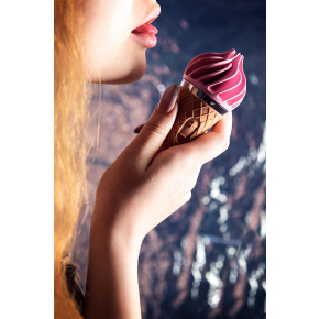 Клиторальный стимулятор Satisfyer Sweet Treat, коричнево-розовый