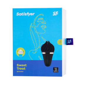 Клиторальный стимулятор Satisfyer Sweet Treat, черный