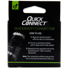 Коннектор для мастурбаторов серии Quickshot FleshLight Quick Connect