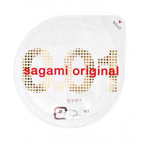 Полиуретановый презерватив Sagami Original 0.01, 1 шт.