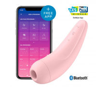 Клиторальный стимулятор Satisfyer Curvy 2+, розовый