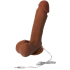 Вибратор-реалистик с пультом ДУ RealStick Elite Mulatto Mr. Rivera
