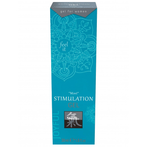 Возбуждающий интимный гель Shiatsu Stimulation Gel Mint, 30 мл