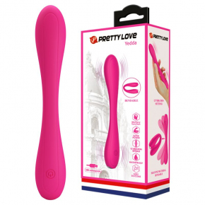Гнущийся водонепроницаемый вибратор Pretty Love Yedda