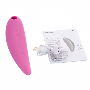 Клиторальный стимулятор Satisfyer Curvy 3+, розовый