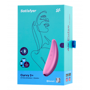 Клиторальный стимулятор Satisfyer Curvy 3+, розовый