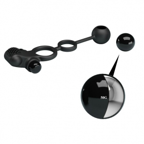 Эрекционное виброкольцо Pretty Love Vibrating Penis Sleeve IV