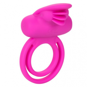 Эрекционное виброкольцо Couples Enhancers Silicone Rechargeable Dual Clit Flicker