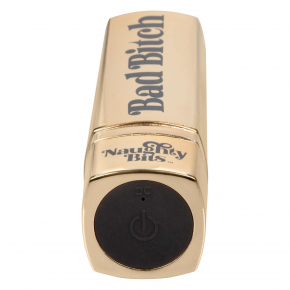 Мини-вибратор в виде помады Naughty Bits Bad Bitch Lipstick Vibrator