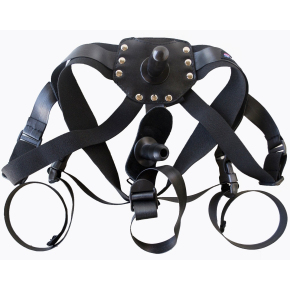 Пояс-трусики с 2 насадками Экзотик-Linda