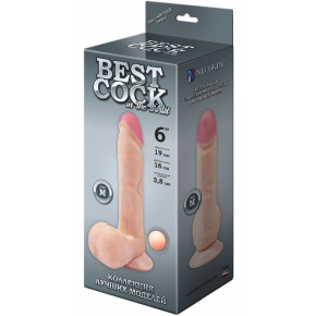 Фаллоимитатор на присоске Best Cock 6