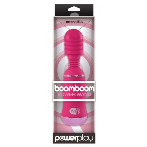 Вибромассажер с усиленной вибрацией Power Play BoomBoom Power Wand