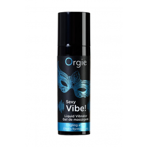 Гель для массажа с эффектом вибрации («жидкий вибратор») Orgie Sexy Vibe Liquid Vibrator, 15 мл.