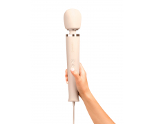 Вибромассажер Le Wand Plug-In Vibrating Massager, кремовый