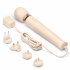 Вибромассажер Le Wand Plug-In Vibrating Massager, кремовый