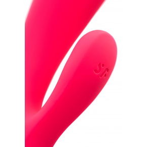 Вибратор с возможностью управления через приложение Satisfyer Mono Flex, красный