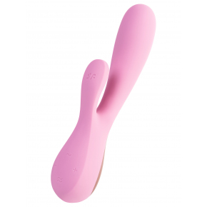 Вибратор с возможностью управления через приложение Satisfyer Mono Flex, розовый