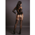 Стильный боди-комбинезон Criss Cross Neck Bodystocking