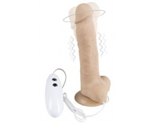 Вибратор-ротатор на присоске Adrien Lastic Cesar Vibrator & Rotator