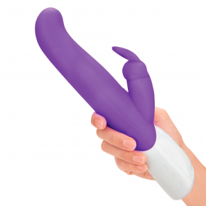 Вибратор Rabbit Essentials G-Spot Rabbit Vibrator with Rotating Shaft, фиолетовый