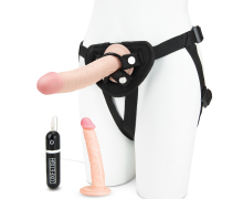 Регулируемые трусики с 2 насадками, 16 и 15 см