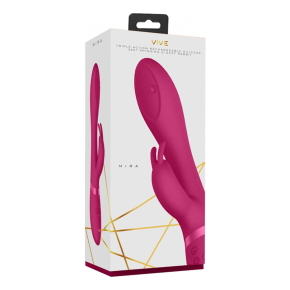 Вибромассажер-кролик Vive Mira, розовый
