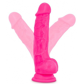 Реалистичный фаллоимитатор на присоске Neo Elite 7.5 inch Dual Density Cock With Balls