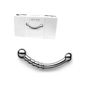 Изогнутый фаллоимитатор из стали со спиралью Le Wand Bow